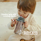 Grosmimi Spill Proof No Spill Magic Sippy Cup With Straw With Handle For Baby And Toddlers, Customizable, Ppsu, Bpa Free 6 Oz (C