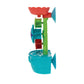 Nuby Flow N Grow Garden Bath Toy with Flower and Watering Can - Baby Bath Toy for Boys and Girls 18+ Months - Toddler Bath Suct