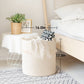 CherryNow Extra Large Woven Storage Baskets - 17 x 16 Cotton Rope Decorative Hamper for Magazine, Toys, Blankets, and Laundr