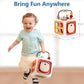 iPlay, iLearn Baby Learning Activity Cube, Montessori Sensory Toys for Toddlers 1-3, Infant Educational Busy Center, Travel Cars