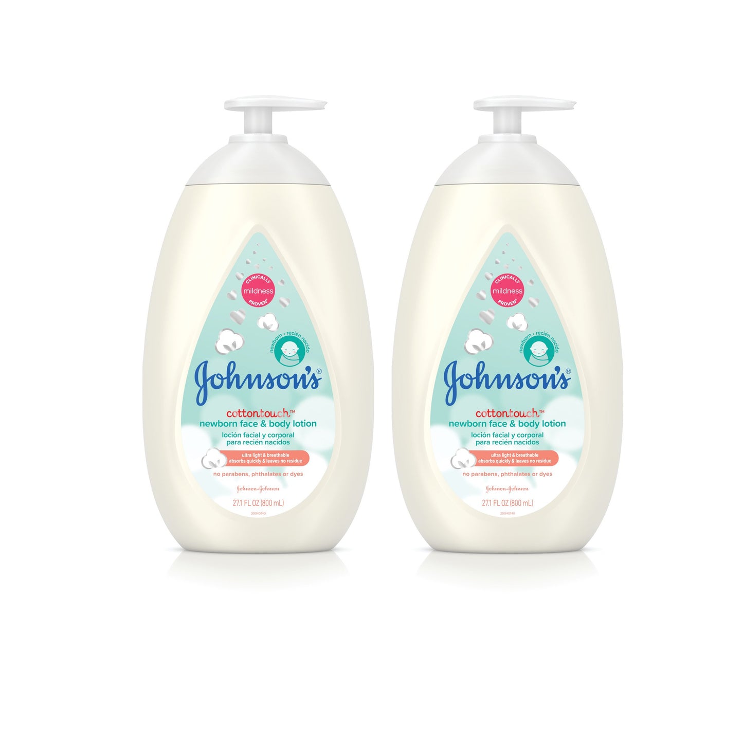 Johnson'S Cottontouch Newborn Baby Face And Body Lotion, Hypoallergenic And Paraben-Free Moisturization For Baby'S Sensitive Ski
