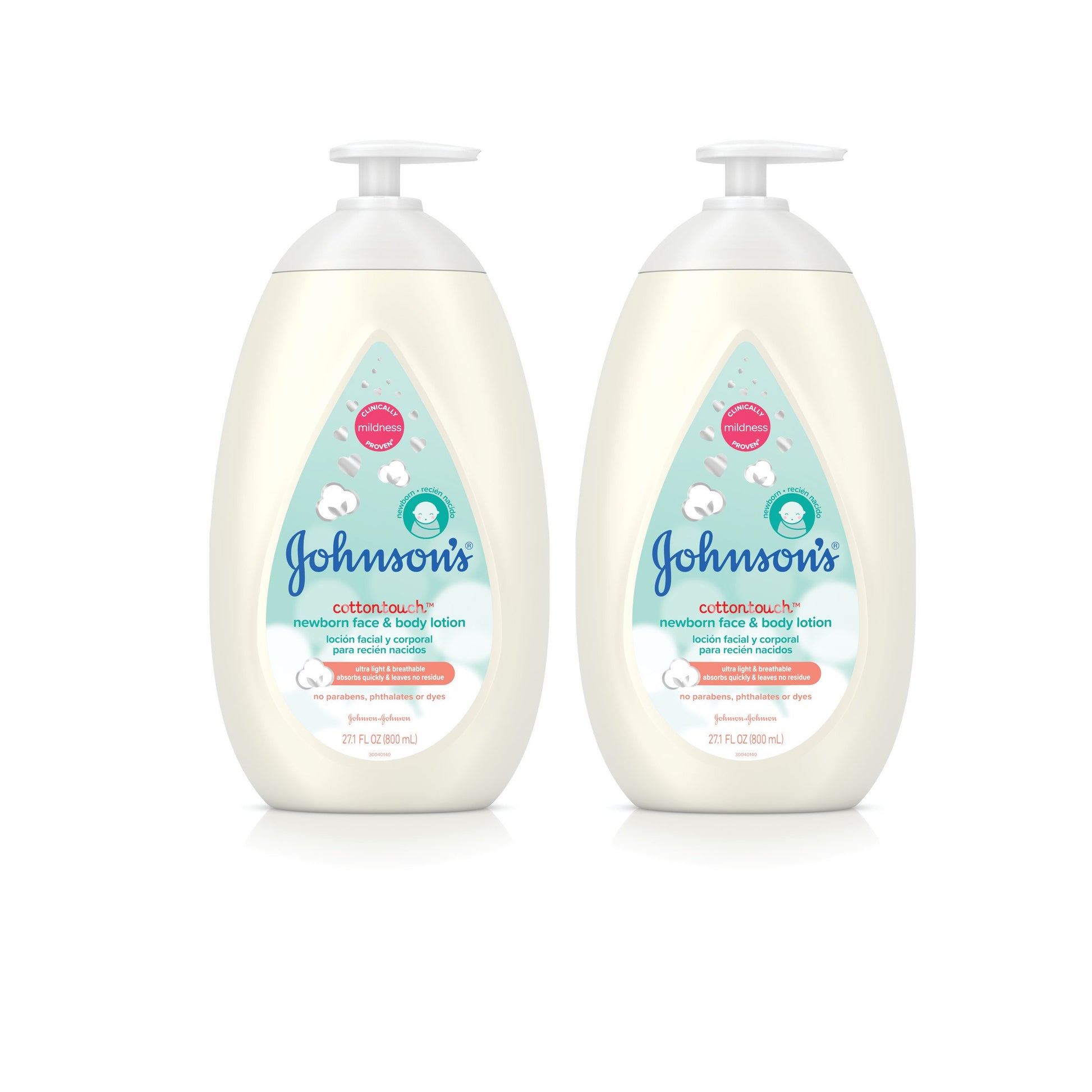 Johnson'S Cottontouch Newborn Baby Face And Body Lotion, Hypoallergenic And Paraben-Free Moisturization For Baby'S Sensitive Ski