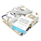 Hudson Baby Unisex Baby Flannel Washcloths, Construction Work 12Pk, One Size