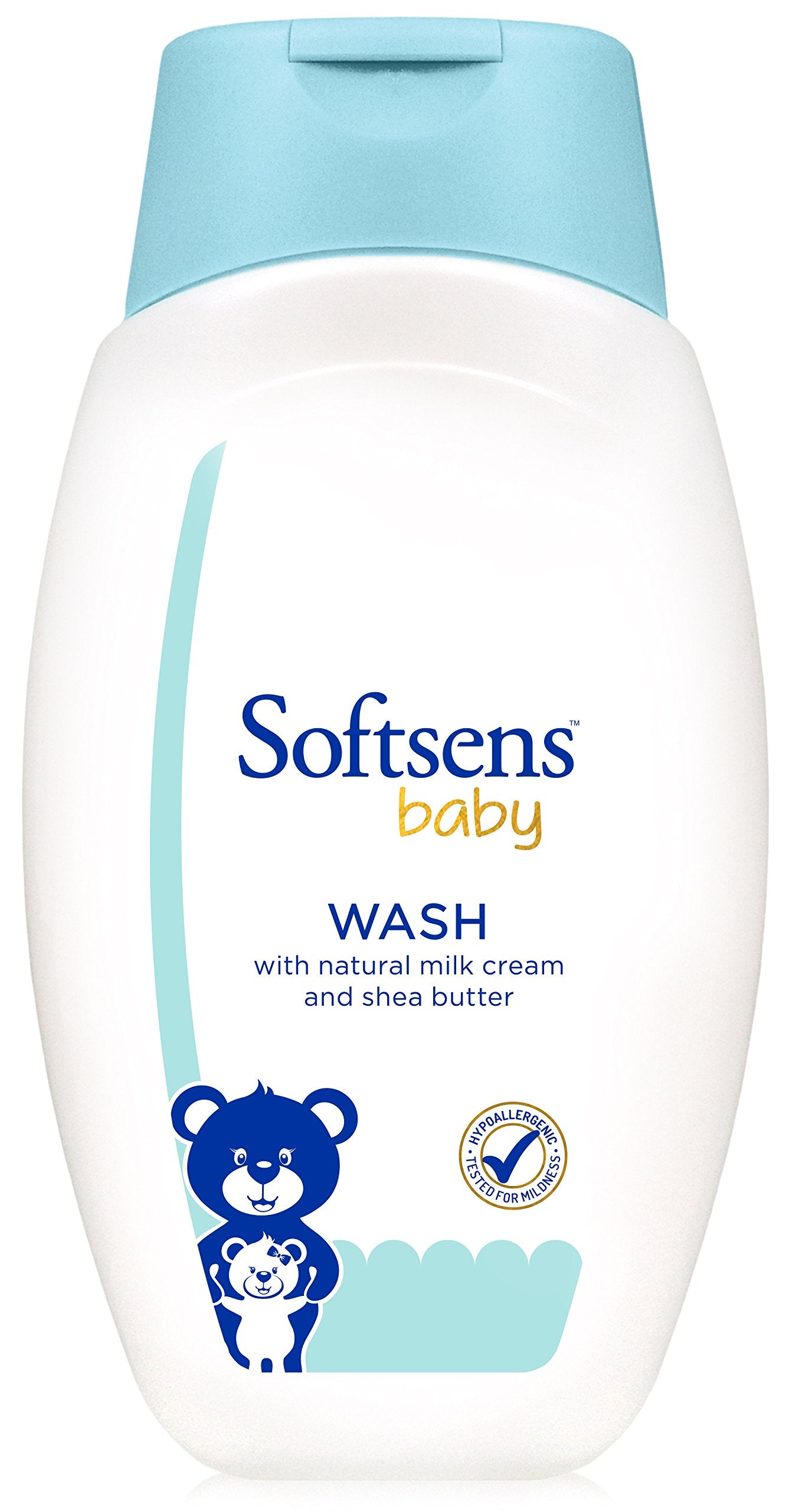 Sotftsens Baby Tear Free Baby Wash With Natural Milk Cream & Shea Butter 200Ml (Pack Of 1)