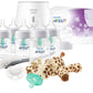 Philips Avent Anti-Colic Baby Bottle With Airfree Vent All In One Gift Set, Scd308/01, White