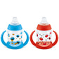 NUK Learner Cup, 5oz, Pack of 2, Sesame Street, Elmo and Cookie Monster - Soft Spout, Easy-Grip Handles, BPA Free, Spill Proof T