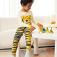 Babee Reshinee 3-4T Bamboo Viscose Boys Girls Pajama Sets Toddler Kids Two Piece Long-Sleeve Snug Fit Sleepwear Pjs