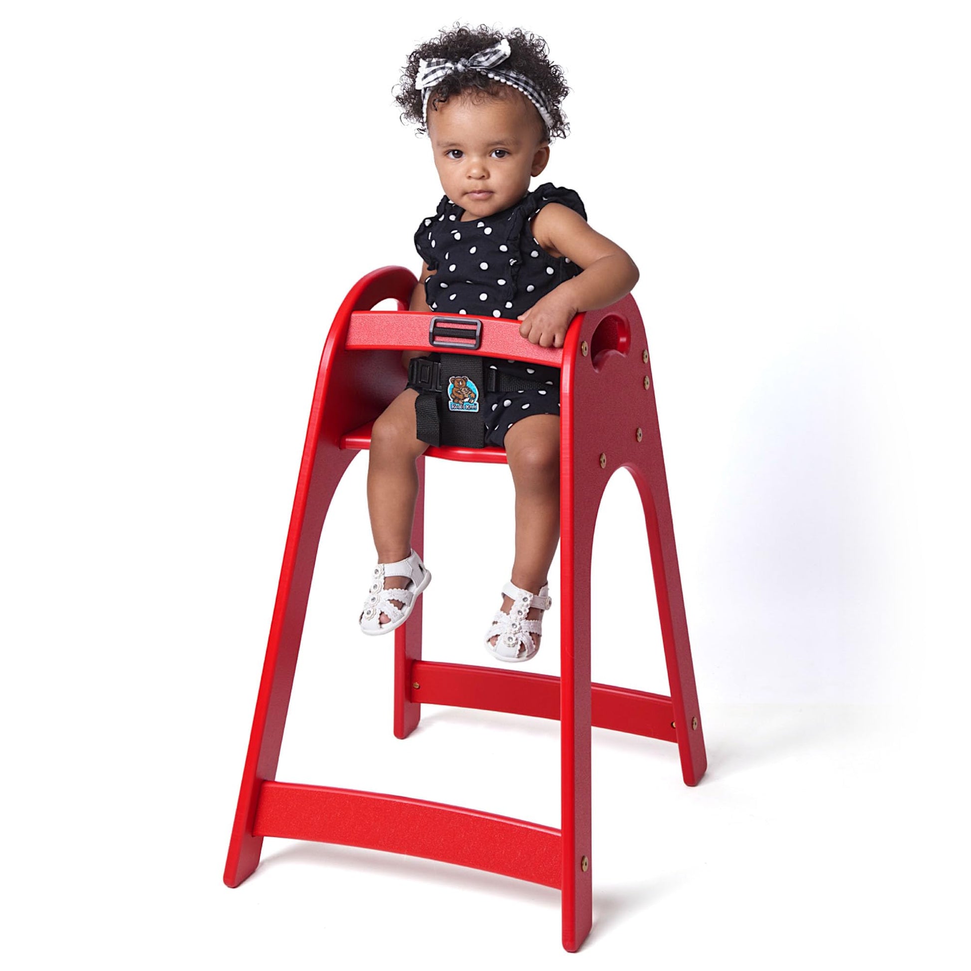 Koala Kare Designer High Chair - Modern, Durable & Sanitary High Chair for Restaurants, Stackable Space Saver, Easy-to-Clean Des