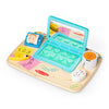 Melissa & Doug Wooden Work & Play Desktop Activity Board Infant and Toddler Sensory Toy - FSC-Certified
