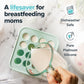 Souper Cubes Mymilk 1/2 Oz. Silicone Breast Milk Freezer Trays, Each Pure Platinum Food-Grade Silicone Tray Holds 8 Oz., Perfect