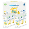 Waterwipes Plastic-Free Xl Bathing Wipes For Toddlers & Babies, 99.9% Water Based Wipes, Unscented & Hypoallergenic For Sensitiv