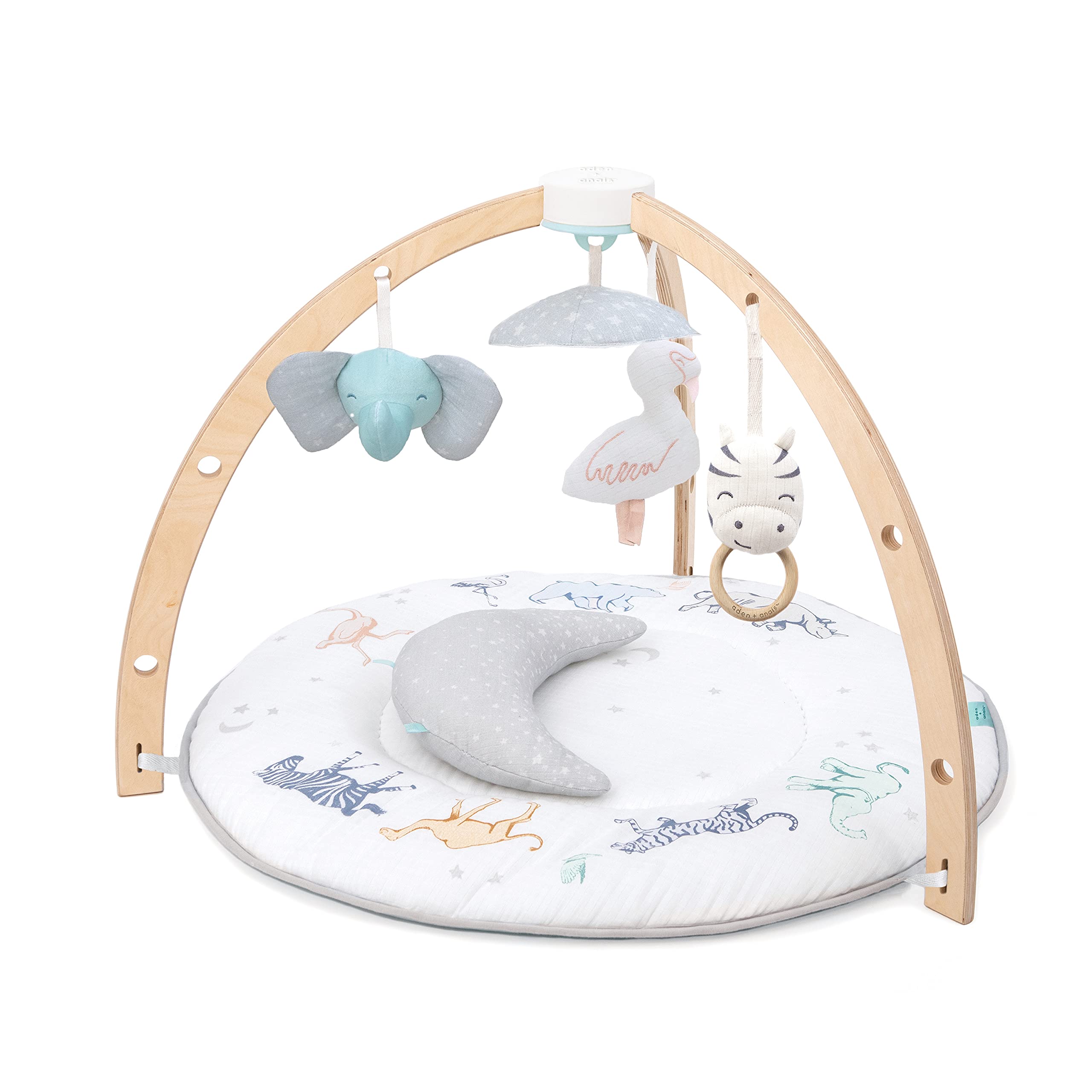 Aden + Anais Play And Discover Baby Activity Gym - 30+ Developmental B – Cutebab WBCBBB097TJZJWJ