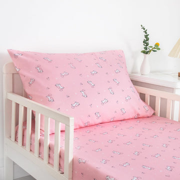 Springspirit 2-Piece Toddler Sheet Set Microfiber, Toddler Bedding Set Includes Crib Sheets And Envelope Pillowcase, Silky Soft,