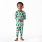 Gerber Unisex Baby Toddler Buttery Soft 2-Piece Snug Fit Pajamas With Viscose Made From Eucalyptus, Trees, 12 Months