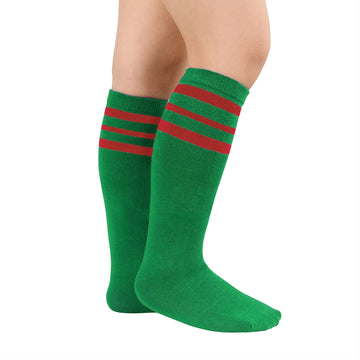 Zando Christmas Knee High Socks For Toddler Girls Kids Knee Socks Boys Long Socks For Cosplay Party Holiday Tube Socks Girl Over
