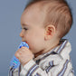 2PCS Baby Cell Phone Toy Infant Teething Sticks, Soft Silicone Baby Remote Control Shape Teethers Toys for Babies 36 Month(Black