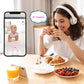 Ibaby M8L Wifi Baby Monitor With Camera & Audio: Sleep Tracking, Motion Alerts, Wireless 360 Pan 110 Tilt, Temperature Sensor, 1