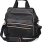Nurse Mates Ultimate Nursing Bag | Multiple Compartments | Interior Laptop Compartment | Durable Zippers | Charcoal Rose