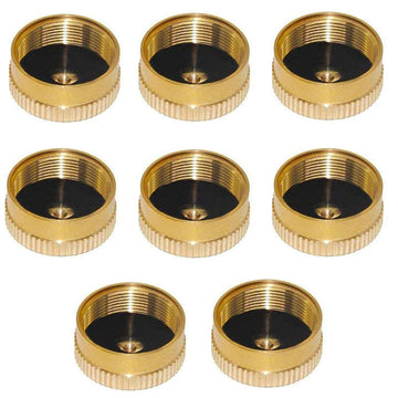 Youho Propane Tank Cap Solid Brass Refill 1Lb For Outdoor Camping Stove Cooking, Fengjin Propane Cap To Prevent Gas Leaking, Pro