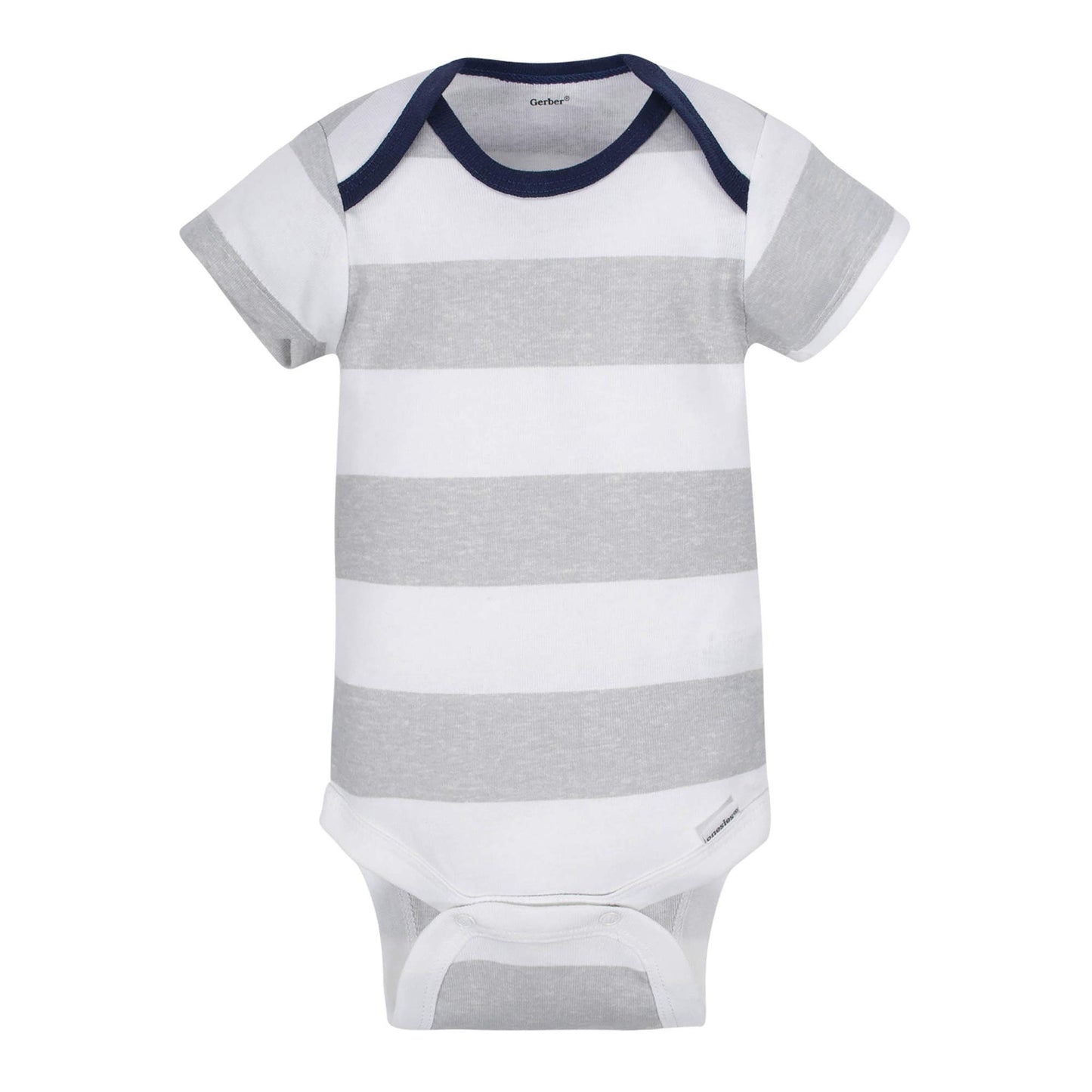 Onesies Brand Baby Boys' 8-Pack Short Sleeve Mix & Match Bodysuits, Loud Cute Dog, 12 Months