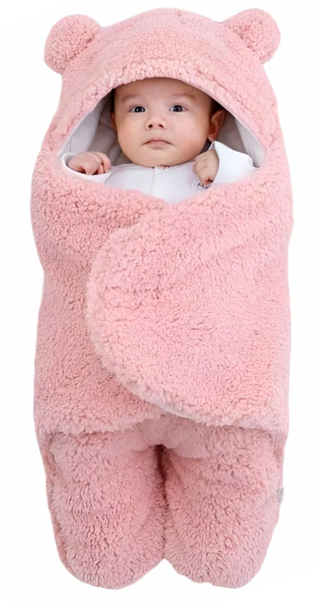 BRANDONN Baby Blankets New Born Pack of Wearable Double Layered Wrapping Sheet Cum Wrapper Blanket