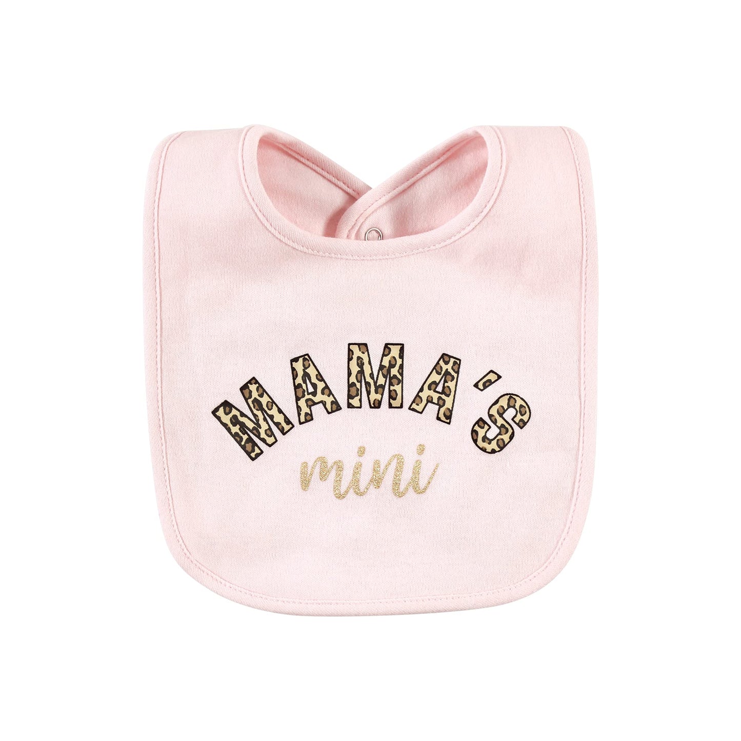 Hudson Baby Unisex Baby Cotton Bibs, Mamas Mini, One Size