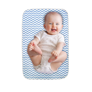 Portable Diaper Changing Mat - Extra Large Waterproof Baby Changing Pad | Machine Washable & Dryer Safe | Wipeable Surface For E