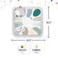 Ingenuity Sprout Spot Baby Milestone Tummy Time Activity Mat And Play Gym Unisex Ages 0+ Months 40 X 40 Inches