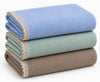 Varniya Lifestyles | 100% Organic Crinkled Muslin Cotton Baby Swaddle  UltraSoft, Hypoallergenic | 120100 cm | Blue,Mint,Taupe