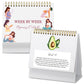 Gueevin Pregnancy Calendar Weekly Pregnancy Milestone Calendar with Scripture Pregnant Gifts for Expecting Mom, Baby Growth Trac