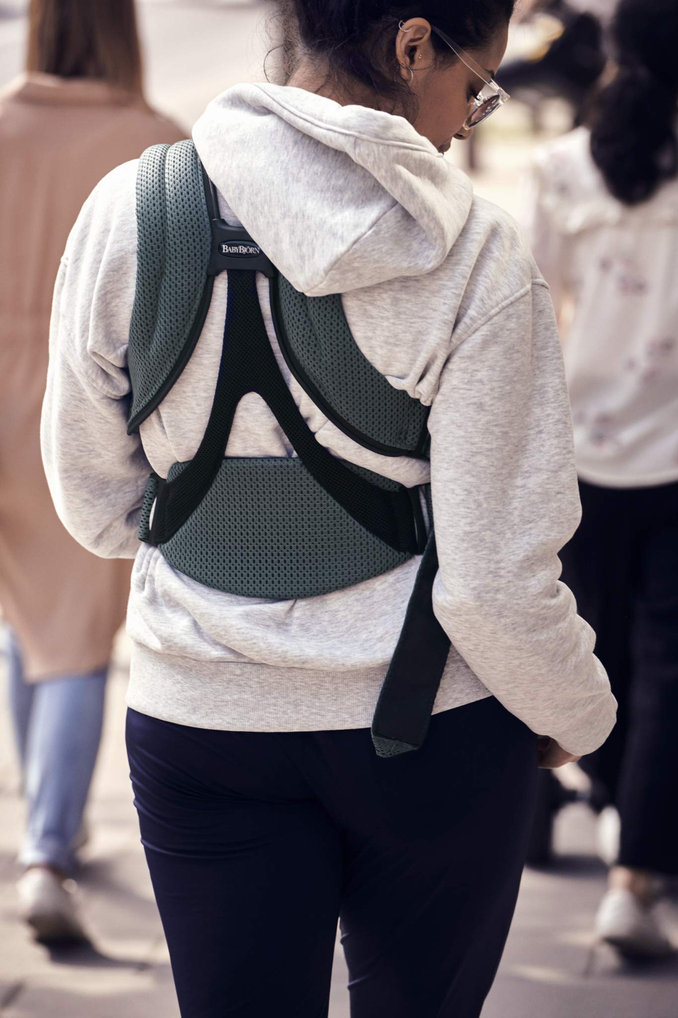 BabyBjrn Baby Carrier Free, 3D mesh, Sage Green