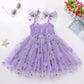 Imekis Fairy Dresses For Girls: 3Rd 4Th Birthday Cake Smash Toddler Graduation Dress Kids Baby Easter Dress Tea Party Flower Gir