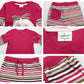 Coralup Toddler Boys Girls Unisex Cotton 2Pcs Clothing Playwear Set(5-6Y,Daddy'S Mvp)