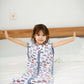 TADO MUSLIN Baby Sleep Sack 2-4 T Baby Wearable Blanket 100% Organic Cotton 0.5 TOG Toddler Sleep Sacks 2- Way Zipper Soft Car 4