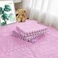 Metreno 10Mm/10Pcs Kids Mats For Floor Soft Plush Foam Babies Puzzle Interlocking Play Mats For Crawling Playing Tile Mat Carpet
