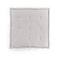 Lush Decor Baby Square With Border Play Mat, 36' X 36', Gray