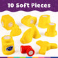 Blockaroo Magnetic Foam Building Blocks - 10-Piece Submarine, Bath Toys for Toddlers, Preschool Toys, Bathtub Toys, Sensory Toys