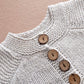 Willow Dance Toddler Baby Girls Autumn Winter Clothes Button Knitted Sweater Cardigan Cloak Warm Thick Coat (Beige, 1-2T)