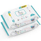 R For Rabbit Feather Aqua Baby Wipes Combo Pack Of 156 Units | Pure Water Wet Wipes For Babies With Lid (Combo Of 2 Packs)