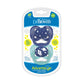 Dr. Brown'S Advantage Baby Pacifier, Fully Symmetrical Soother With Soft Silicone Bulb, 0-6M, Bpa Free, Blue Sunrise, 2 Pack (St