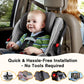 Baby Car Camera For 2 Kids - 7-Inch Split-Screen Monitor, Dual Hd 1080P Cameras, Night Vision, 360 Rotatable, Easy Install Backs