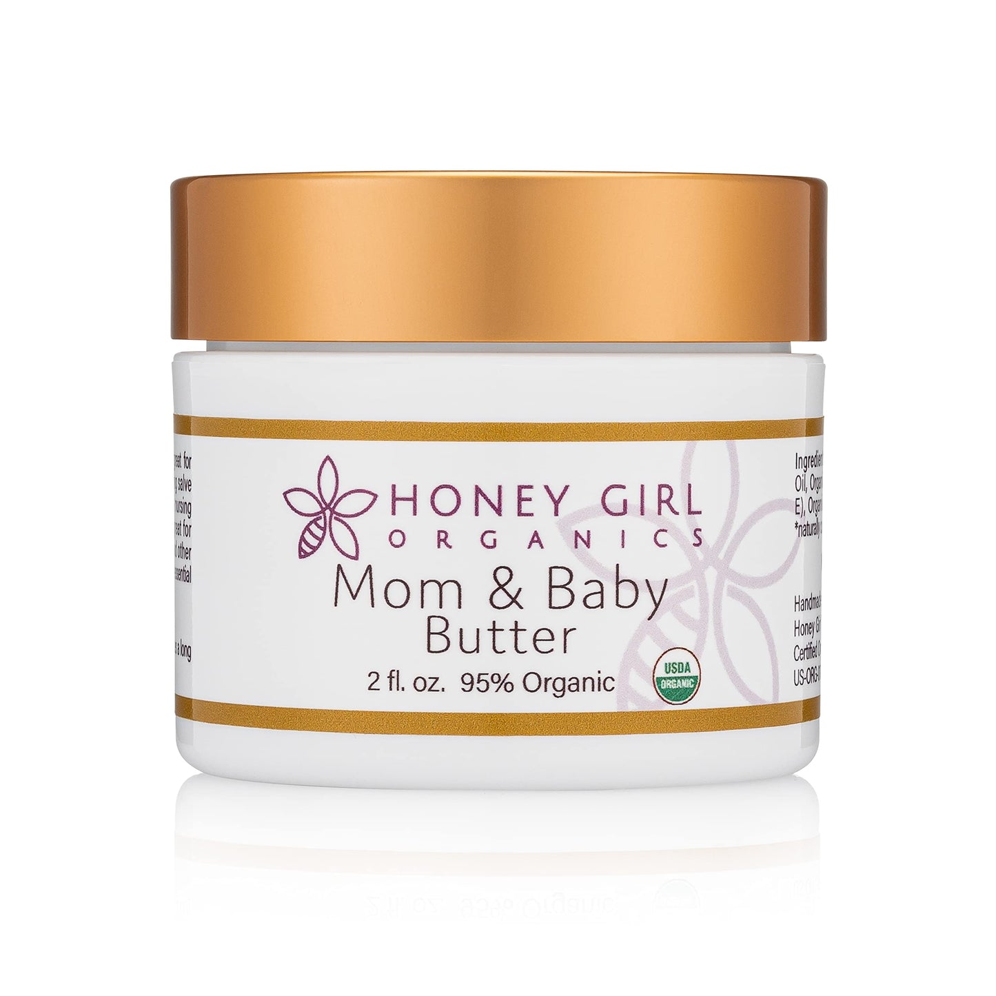 Honey Girl Organics Organic Mom And Baby Butter, 2.5 FZ