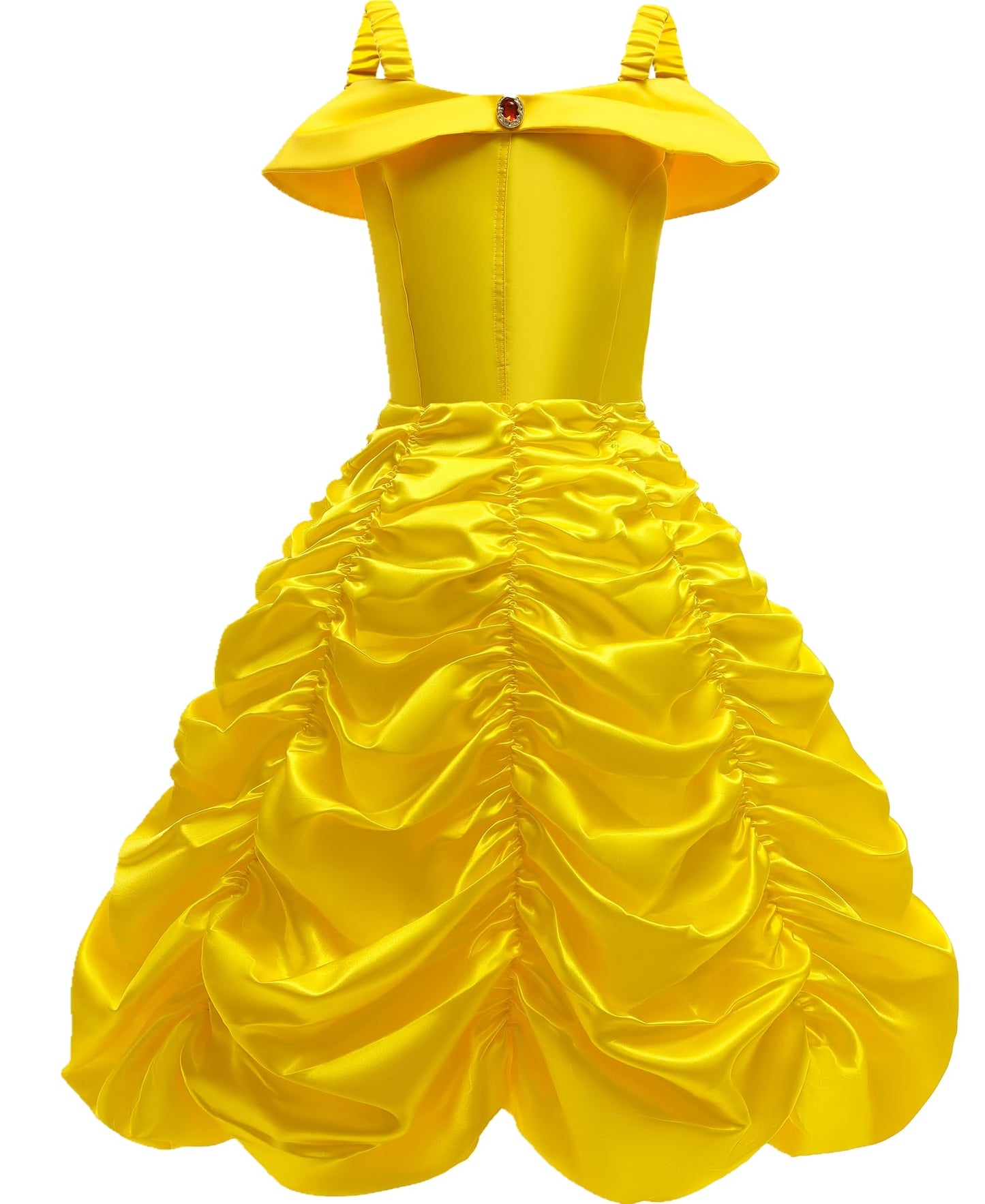 Princess Dresses For Girls Halloween Costumes Princess Belle Costume For Girls Kids 4T 5T(120Cm,E39)
