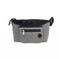 CLOVRIX WaterResistant Pet Stroller Organizer Hanging Straps Stroller Organizer Bag Zippered Pocket for Travel, Gray