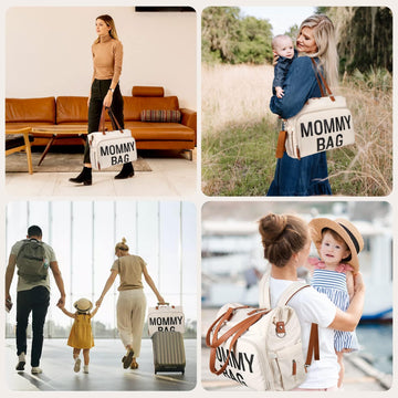 Diaper Bag Backpack Baby Bag, 4 In 1 Diaper Bag Tote, Mom Bag For Hospital With 14 Pockets, Diaper Tote Bag For Labor & Delivery