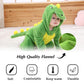 Tonwhar Infant And Toddler Halloween Cosplay Costume Kids' Animal Outfit Snowsuit(2-3T,Green Dinosaur)