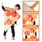 Reneecho Kids Pizza Slice Halloween Costume Boys Girls Children Food Costume Funny Cosplay Onesie One Size