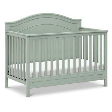 daVinci Charlie 4-in-1 Convertible Crib - GREENGUARD Gold Certified - Converts from Baby Crib to Toddler Bed, Daybed, and Full-S