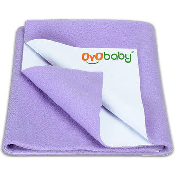Oyo Baby Soft QuickDry Waterproof Mattress Sheet | Reusable Baby Underpad 10070 Cm Medium | Bed Protector With Extra Absorbent 