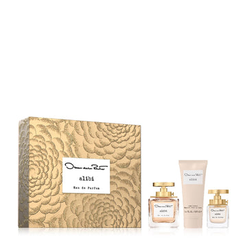 Alibi By Oscar De La Renta For Women - 3 Pc Gift Set 3.4Oz Edp Spray, 1.0Oz Edp Spray 3.4Oz Body Lotion